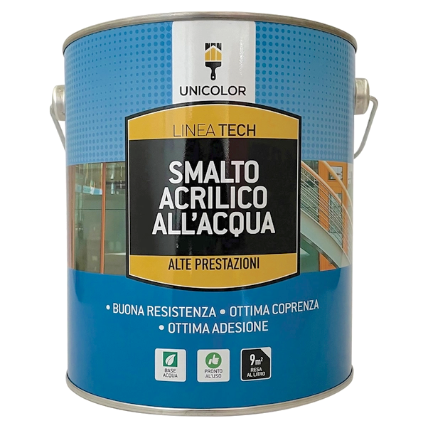SMALTO ACQUA OPACO GRIGIO 2.5 L