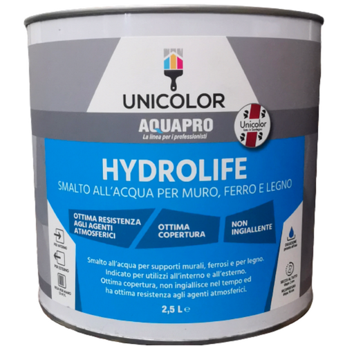 HYDROLIFE LUCIDO BIANCO/B.BIANCA 2.5 L