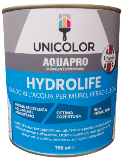HYDROLIFE OPACO BIANCO/B.BIANCA 0.75 L